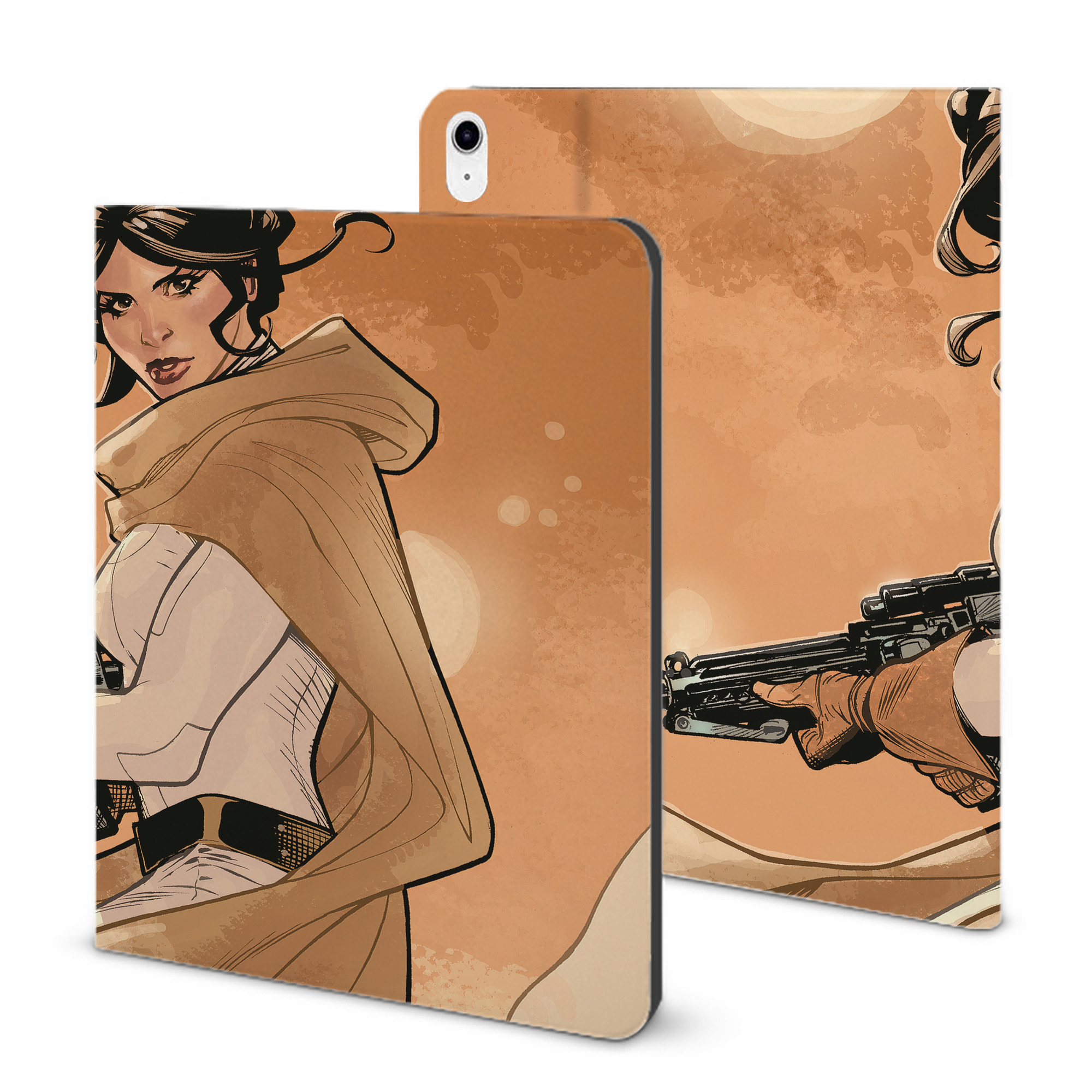 （画像用） スター・ウォーズ Star Wars IPad ケース ブック型 PUレザー TPU 耐衝撃 軽量 薄型 ペン収納なし 全面保護 IPad 各モデル対応